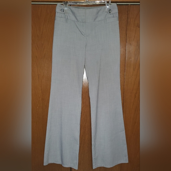 The Limited Cassidy Fit Grey Flare Pants - Picture 3 of 15